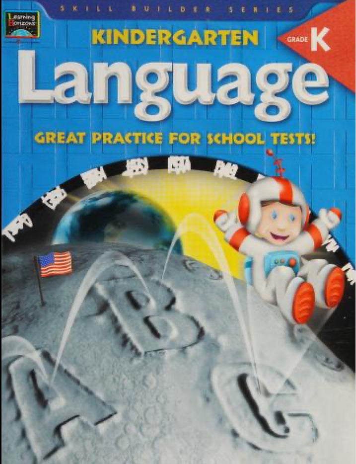 Language, Grade K (Skill Builder Workbooks)