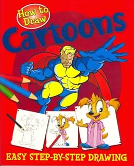 How to Draw Cartoons (Easy Step-By-Step Drawing)