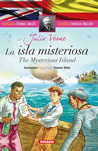 La isla misteriosa (Clasicos Espanol-Ingles) (Spanish Edition)