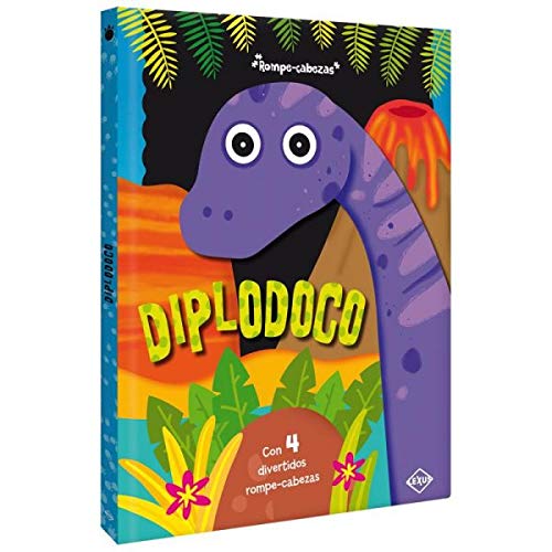 diplodoco / pd. (incluye 4 rompecabezas)