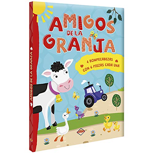 AMIGOS DE LA GRANJA (4 ROMPECABEZAS)