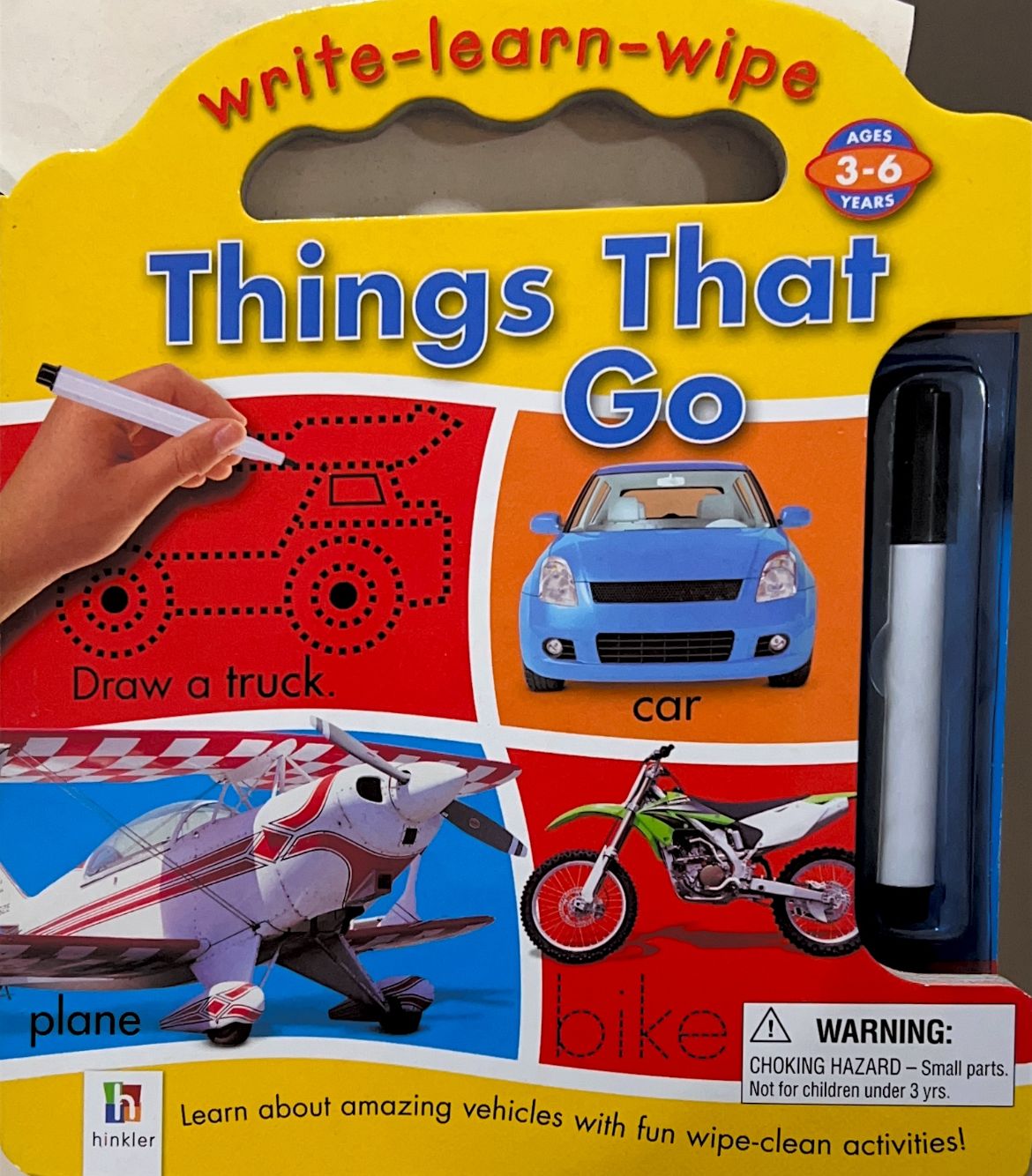 Write, Learn and Wipe: Things That Go